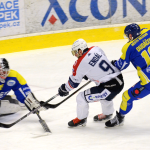 Odměna za bojovnost. Milevsko udolalo silný Brod, zářil brankář David Gába