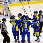 Odměna za bojovnost. Milevsko udolalo silný Brod, zářil brankář David Gába