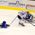 Odměna za bojovnost. Milevsko udolalo silný Brod, zářil brankář David Gába