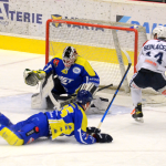 Odměna za bojovnost. Milevsko udolalo silný Brod, zářil brankář David Gába