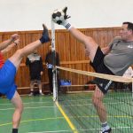 Třetiligový pingponkář trápil extraligové nohejbalisty