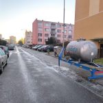 Tři panelové domy a lékárna v Komenského ulici v Milevsku budou i dnes bez vody