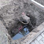 Tři panelové domy a lékárna v Komenského ulici v Milevsku budou i dnes bez vody