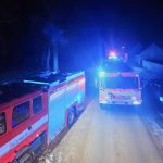 V Lazišti na Písecku hořela kotelna. K zásahu vyjíždělo sedm osádek cisteren