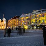 V Soběslavi se obešli bez ohňostroje. Videoprojekce rozdělila lidi na dvě skupiny