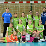 Dívčí turnaj okresů v Milevsku ovládl OFS České Budějovice