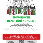 Novoroční benefiční koncert Domácího hospicu Ledax už dnes v Katedrále sv. Mikuláše