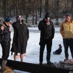 Novoroční namáčení do Chadimáku v Jistebnici přilákalo 54 otužilců