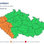 VIDEO: Jižní Čechy zasypal sníh, komplikuje dopravu napříč krajem