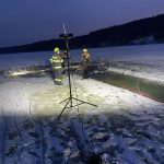 U přívozu ve Frymburku se potopila osmikolka na úpravu ledu