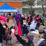 Masopustní průvod ovládl Sezimovo Ústí, na náměstí dorazily stovky masek