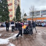 Masopustní průvod ovládl Sezimovo Ústí, na náměstí dorazily stovky masek