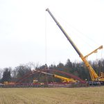 VIDEO: Lávka je na místě. Unikátní podívanou v Dražejově si nenechaly ujít desítky zvědavců