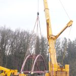 VIDEO: Lávka je na místě. Unikátní podívanou v Dražejově si nenechaly ujít desítky zvědavců