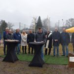 VIDEO: V Hluboké nad Vltavou poklepali na základní kámen nového zimního stadionu. V sobotu ve staré Kuki aréně zhasnou