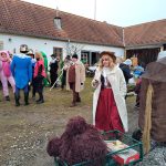 Masopust v Holašovicích znovu ožil. Letos se objevily i Valentýnky