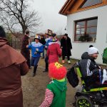 Masopust v Holašovicích znovu ožil. Letos se objevily i Valentýnky