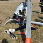 AKTUALIZOVÁNO. U Stradova na Kaplicku spadl jednomístný vrtulník