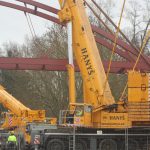 VIDEO: Lávka je na místě. Unikátní podívanou v Dražejově si nenechaly ujít desítky zvědavců