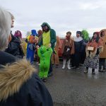 Maškary řádily i na tvrzi v Mladějovicích