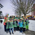 Masopustní průvod ovládl Sezimovo Ústí, na náměstí dorazily stovky masek