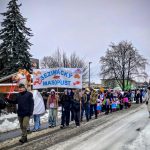 Masopustní průvod ovládl Sezimovo Ústí, na náměstí dorazily stovky masek