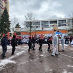 Masopustní průvod ovládl Sezimovo Ústí, na náměstí dorazily stovky masek