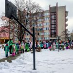 Masopustní průvod ovládl Sezimovo Ústí, na náměstí dorazily stovky masek