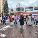 Masopustní průvod ovládl Sezimovo Ústí, na náměstí dorazily stovky masek