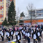 Masopustní průvod ovládl Sezimovo Ústí, na náměstí dorazily stovky masek