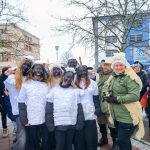 Masopustní průvod ovládl Sezimovo Ústí, na náměstí dorazily stovky masek