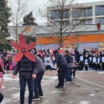 Masopustní průvod ovládl Sezimovo Ústí, na náměstí dorazily stovky masek