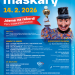 Milevské maškary pojedou na rekord už tuto sobotu. Přidejte se do průvodu! Anketa