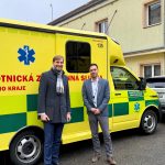 Ministr zdravotnictví Adam Vojtěch navštívil Nemocnici České Budějovice. Zajímal si i o chod záchranné služby