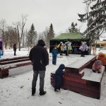 V Kamenném Újezdu slaví masopust po svém. Místo průvodu pořádají závod na lyžích a soutěž o nejlepší koblihu