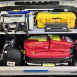 Jihočeští záchranáři vyjeli do ostrého provozu v Budějovicích s novým elektromobilem