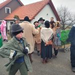 Masopust v Holašovicích znovu ožil. Letos se objevily i Valentýnky