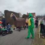 Masopust v Holašovicích znovu ožil. Letos se objevily i Valentýnky