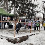 V Kamenném Újezdu slaví masopust po svém. Místo průvodu pořádají závod na lyžích a soutěž o nejlepší koblihu