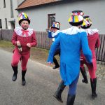 Masopust v Holašovicích znovu ožil. Letos se objevily i Valentýnky