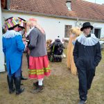 Masopust v Holašovicích znovu ožil. Letos se objevily i Valentýnky