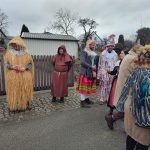 Masopust v Holašovicích znovu ožil. Letos se objevily i Valentýnky