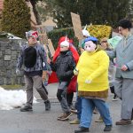 Měšický masopust roste. Letos masky prověřil sníh i obnovená trasa