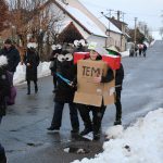 V Nadějkově se konal masopust, nechyběla harmonika a domácí koblihy