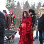 V Nadějkově se konal masopust, nechyběla harmonika a domácí koblihy