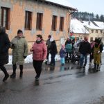 V Nadějkově se konal masopust, nechyběla harmonika a domácí koblihy