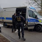 Policejní manévry před budějovickou ordinací způsobil psací stroj