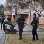 Policejní manévry před budějovickou ordinací způsobil psací stroj