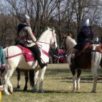 Bitvě u Sudoměře přálo počasí, stánky a ležení sálaly atmosférou středověku