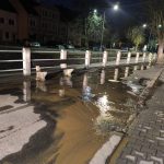 V Chýnově řeší havárii vody na náměstí